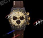 TW Factory Clone Rolex Diw Daytona Desert Eagle Brown Velcro Strap Watch